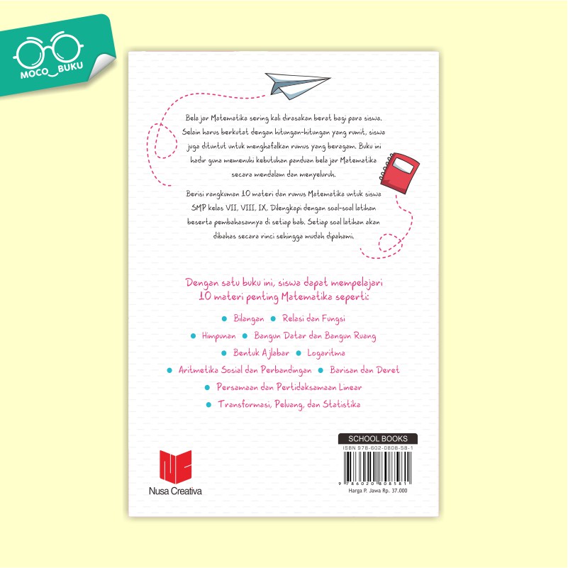 Arruzz Media Juara Kelas Matematika Rangkuman Materi Dan Rumus Matematika Adif Laksana Ori Shopee Indonesia