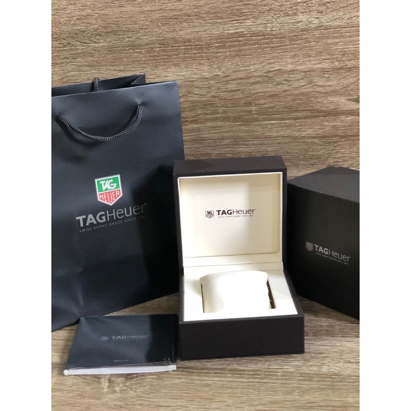 Kotak Jam Tangan Tag Heuer Original Hitam