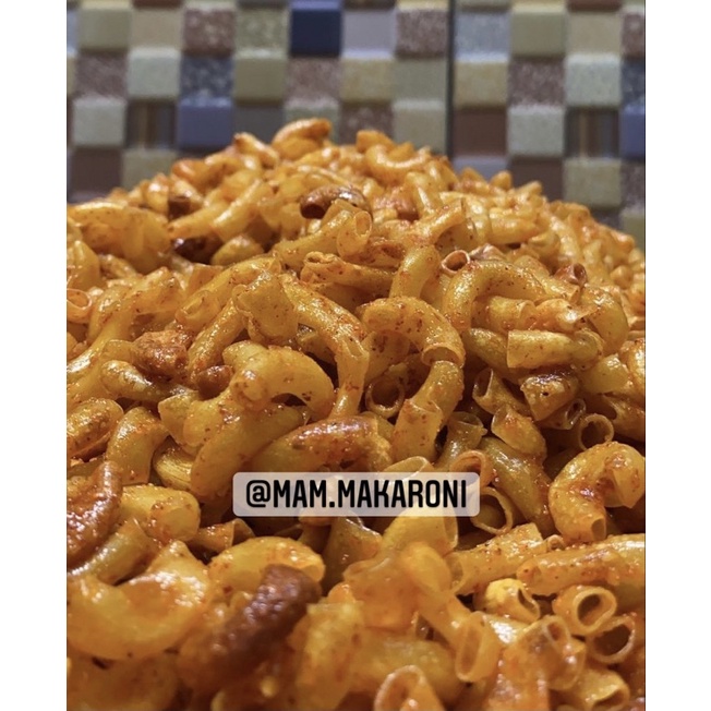 

@mam.makaroni 1/2kg - Makaroni Bandung / Tasik (kering pedas asin gurih) Mam Makaroni / mam.makaroni