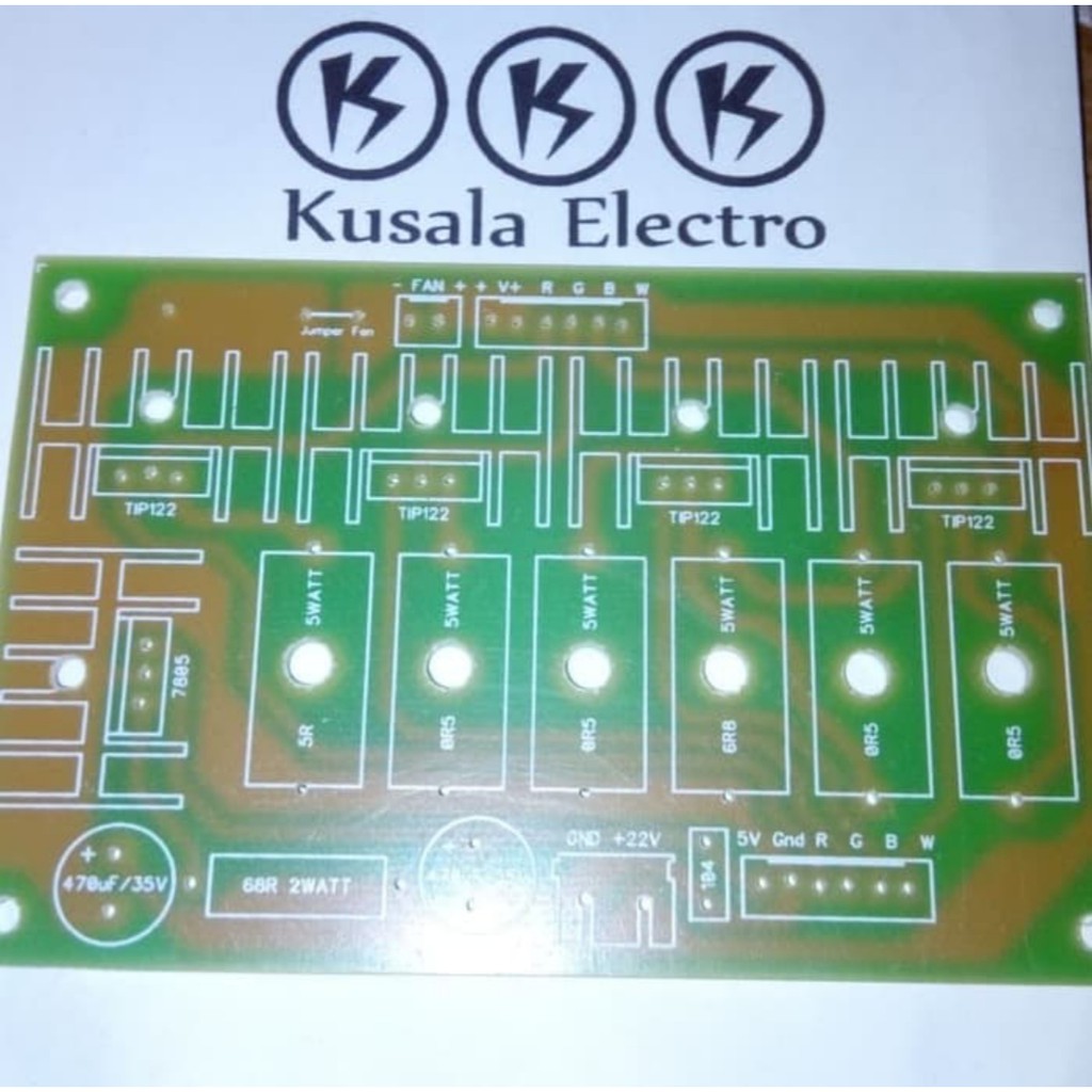 PCB RGBW LED Driver