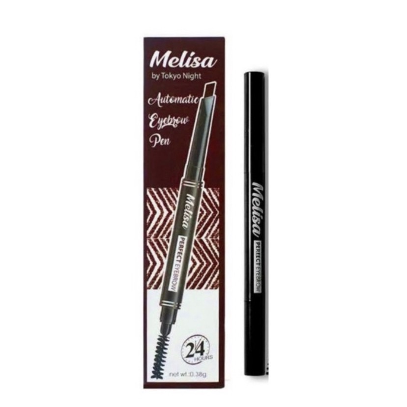 Melisa Pensil Alis Putar / Automatic Eyebrow Pen 2 in 1