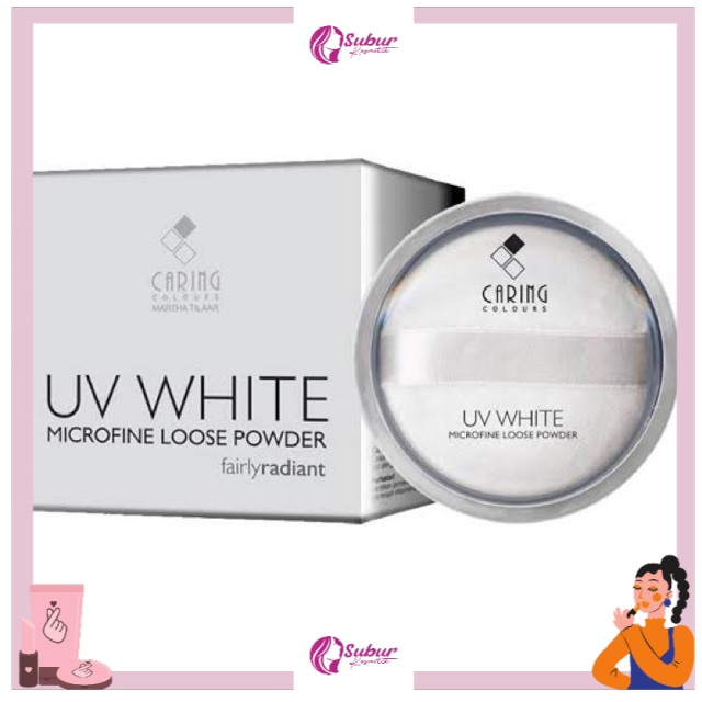 Caring Uv White Loose Powder
