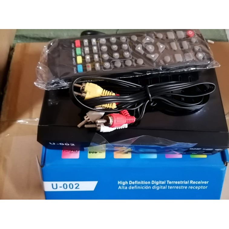 SET TOP BOX DVB T2 DIGITAL U-002 U 002