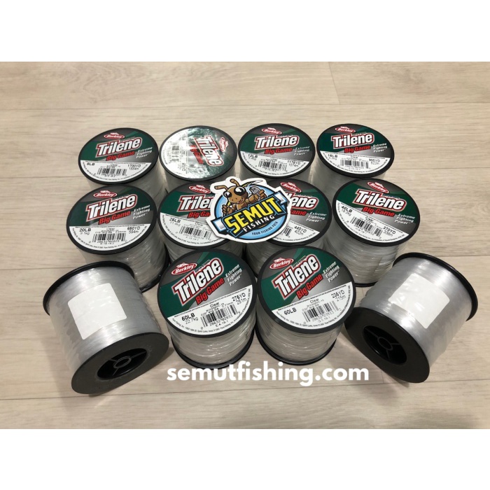 BERKLEY TRILENE BIG GAME MONOFILAMENT - CLEAR - 10LB