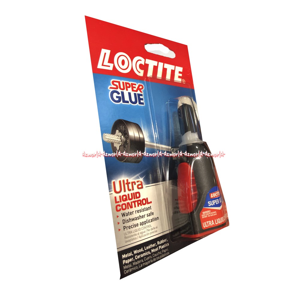 Loctite Super Glue Ultra Liquid Control 4gr Lem Serbaguna Perekat Multifungsi Lem Super Serbaguna Lem Kulit Porselen Keramik Kayu Karet Logam Kertas Plastik Glue Multifungsi Loctit Red Merah