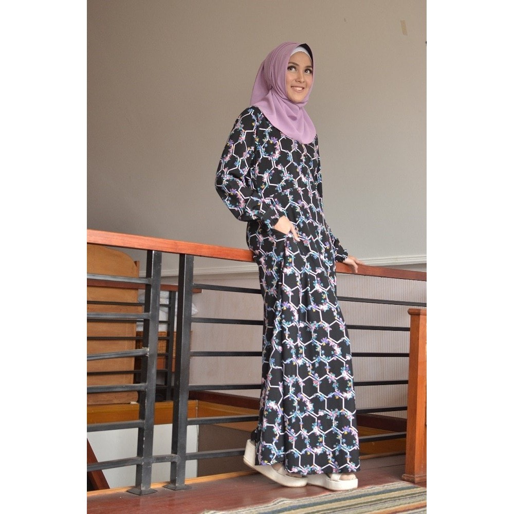 BAJU MUSLIM GAMIS NIBRAS SYAR'I NS 32 ( S,XL)