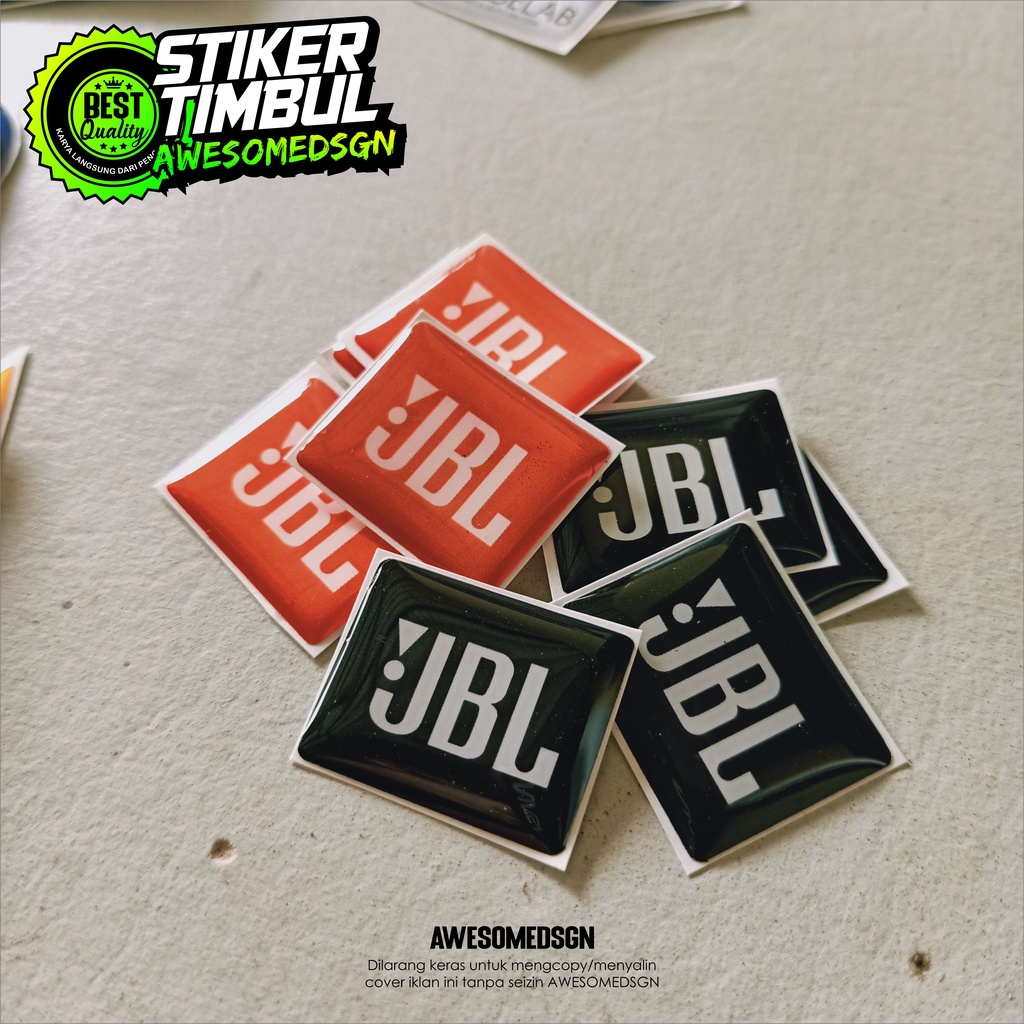 

EMBLEM STIKER TIMBUL 3D LENTUR SOUND AUDIO JBL