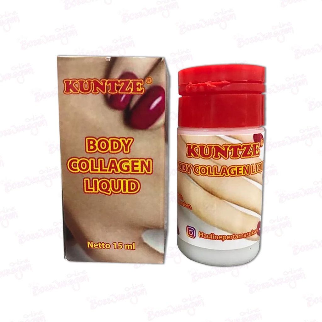 (BOSS) (Bibit Cair) KUNTZE BODY COLLAGEN LIQUID BPOM - KUNTZE BIBIT INFUS BPOM