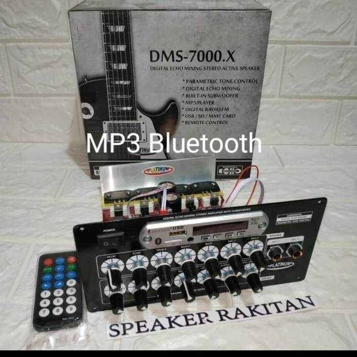 Kit speaker aktif Stereo DMS 7000 FULL MIXING / kit power DMS7000