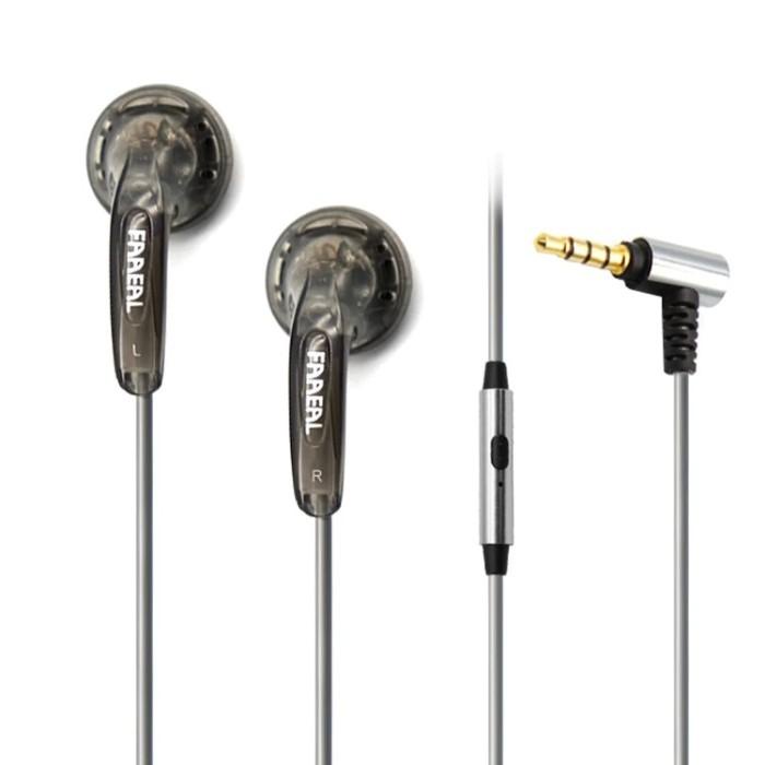 FAAEAL Iris II Earbud Earphone 32 ohm With Mic Headset Smule Zoom