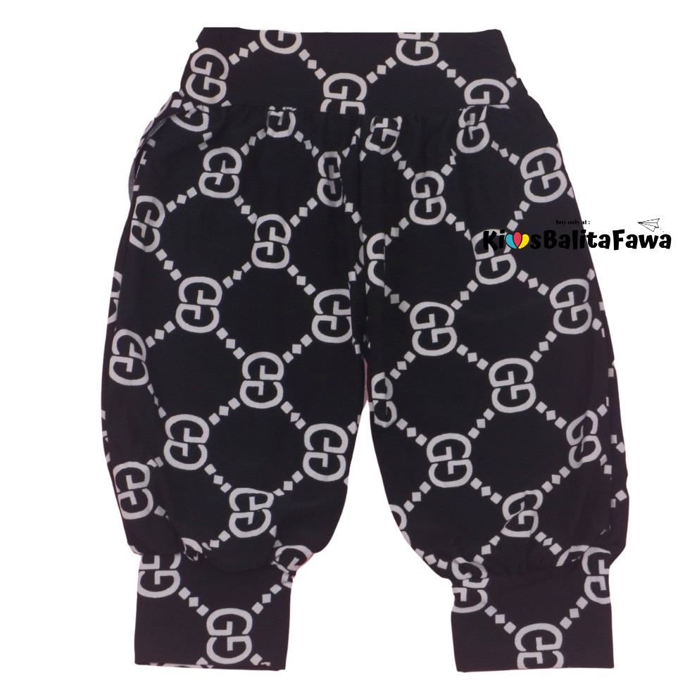 Aladin Carlissa Uk 1-2 Tahun / Celana Anak Cewek Murah Panjang Pants Harian Motif Lucu Bahan Adem