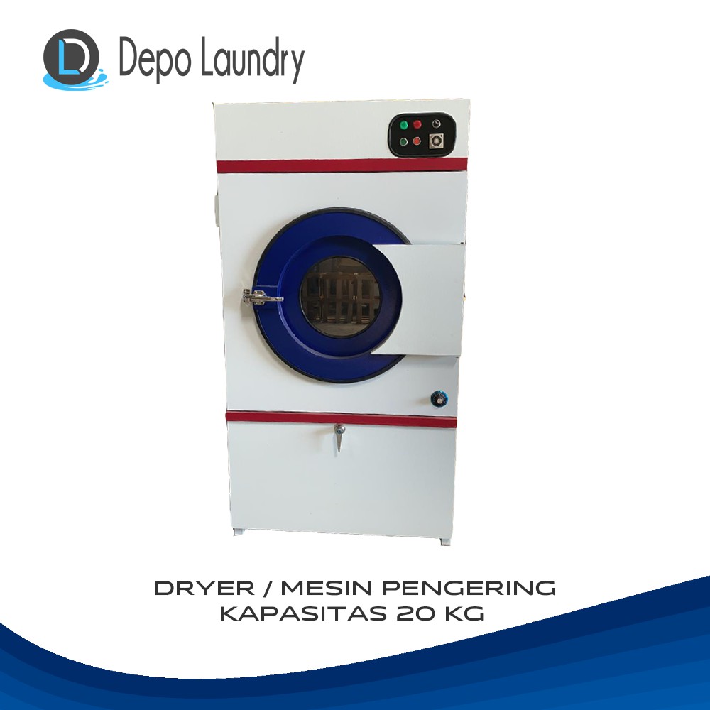 Dryer / Mesin Pengering laundry 20 kg 2 putaran