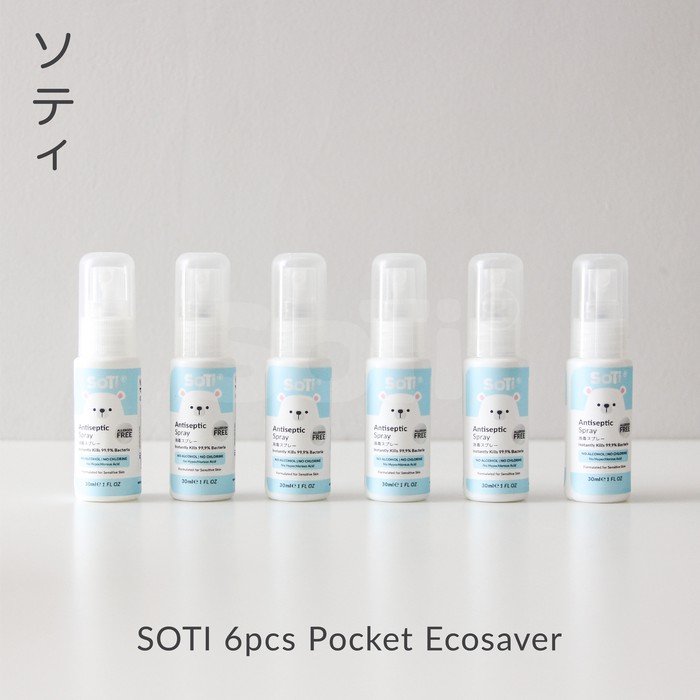 

SOTI® Antiseptik Spray Pocket Ecosaver (6pcs / 30ml)