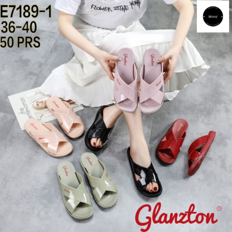 Sandal Slop Silang Glazton E7189-1 Size 36-40