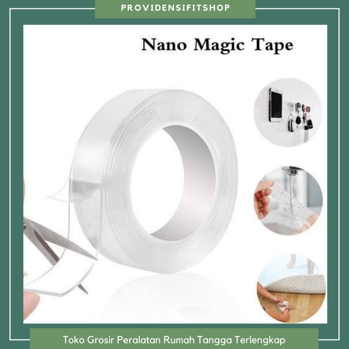 

Bisa COD nano magic tape transparant ivy grip isolasi original box