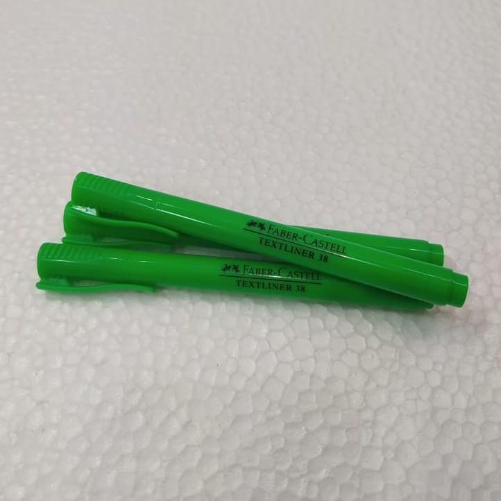 

FABER CASTELL TEXTLINER 38 TRANSLUCENT GREEN 157763