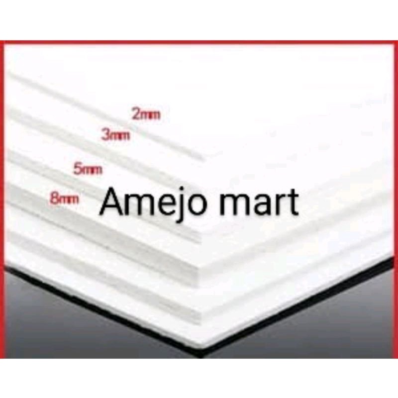 

TERMURAH PVC BOARD 5 MM PUTIH UK40X60