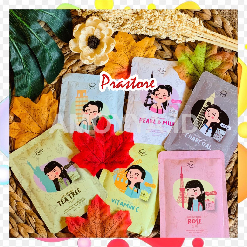MASKER PRASTORE - PEEL OFF MASK 100% ORIGINAL