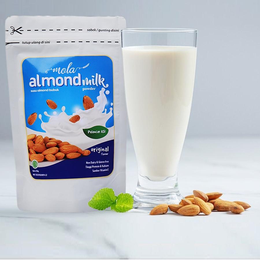 

Berkualitas! Mola Susu Almond Bubuk / Mola Almond Milk Powder 150 gram