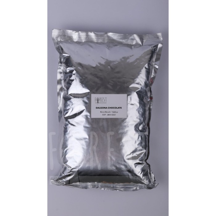 

bf011bb Bubuk Premium Dalgona Chocolate Powder 500G - Forest Bubble Drink - Powdr+Bublewrap Ds201Fs
