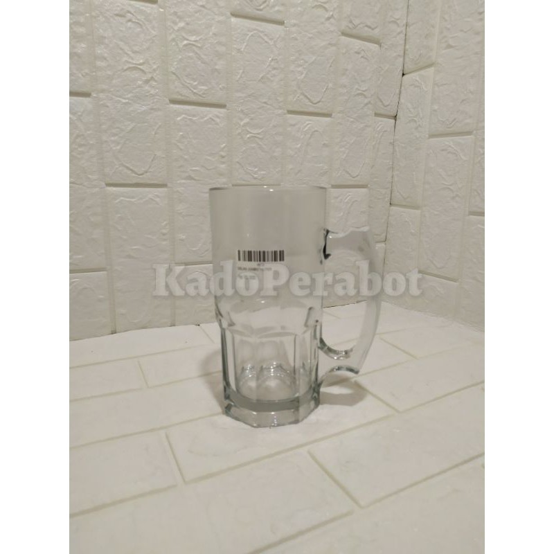 Gelas jumbo 1 liter - gelas beling jumbo isi 1 liter Asli