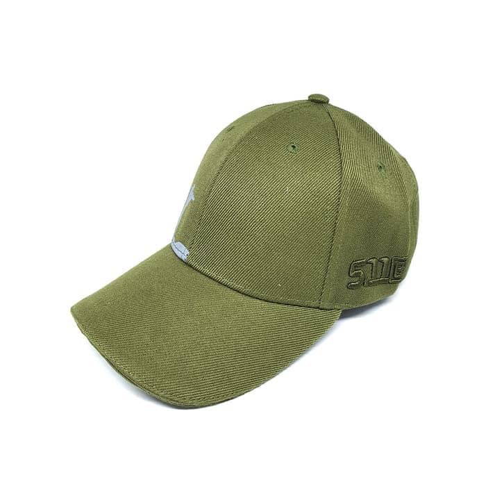 Promo! TOPI TACTICAL 511+ HIJAU PRIA MILITARY HAT CAP BASEBALL OUTDOOR IMPORT Murah!