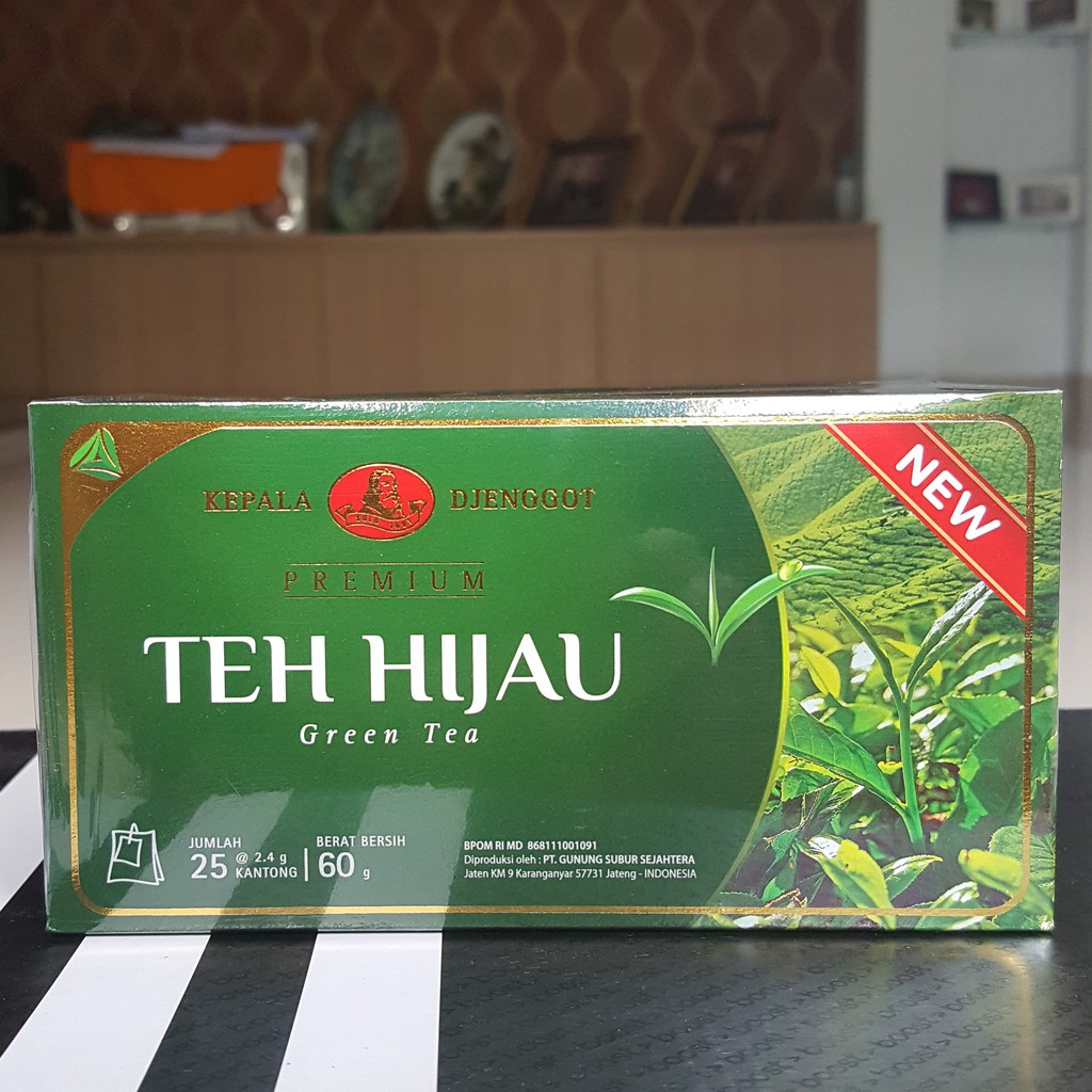  Teh  Hijau  Kepala Jenggot Djenggot Green Tea Shopee 