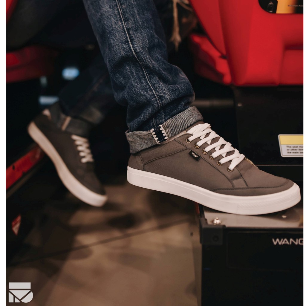 Arka Grey | Sepatu Kets Sport Skate Ori Pria Cowok Men Sneakers Original Footwear | FORIND x FSTP