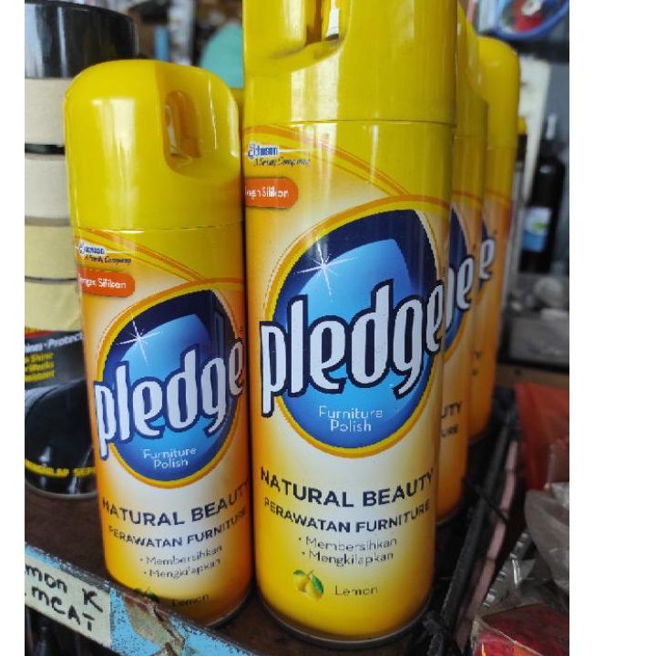 Terbaru dan terlaris Pledge Lemon  "pembersih dan pengkilap body motor "