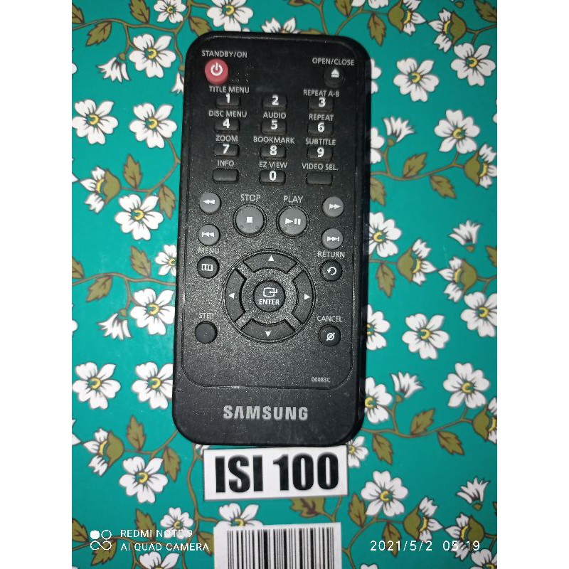 REMOTE DVD SAMSUNG