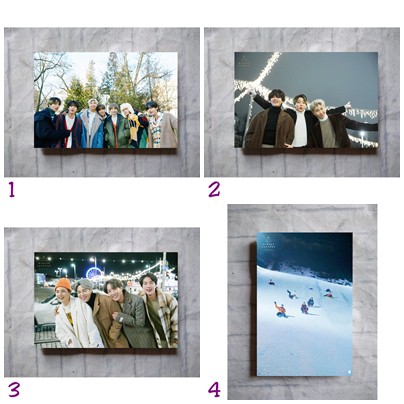 Poster BTS Winter Package 2020 KPOP V Jungkook Jimin SUGA Jin J-Hope RM hiasan dinding dekorasi
