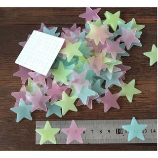 Isi 60 PCS Stiker Bintang Glow In The Dark Menyala Dalam Isi 60 PCS Stiker Bintang Glow In The Dark Menyala Dalam