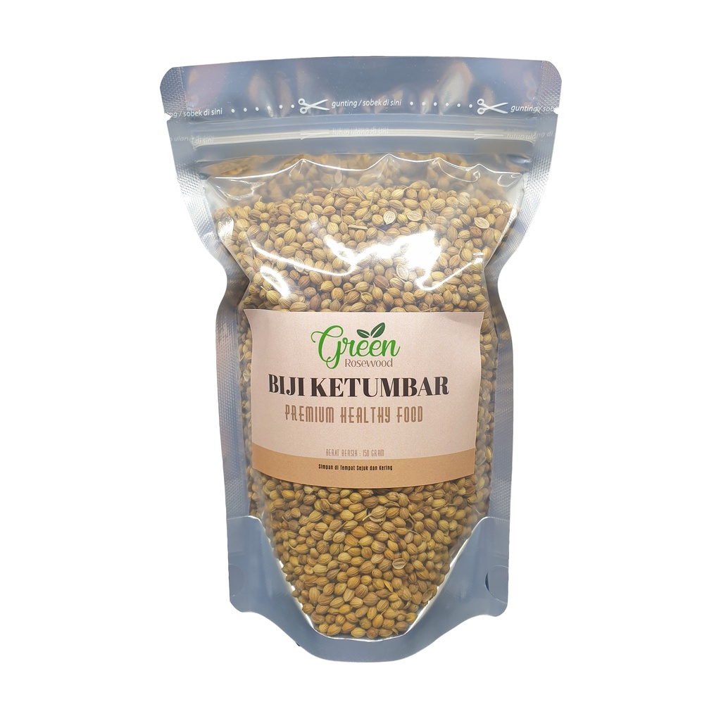 

BIJI KETUMBAR 150 GRAM PREMIUM - WHOLE CORIANDER 150 GR