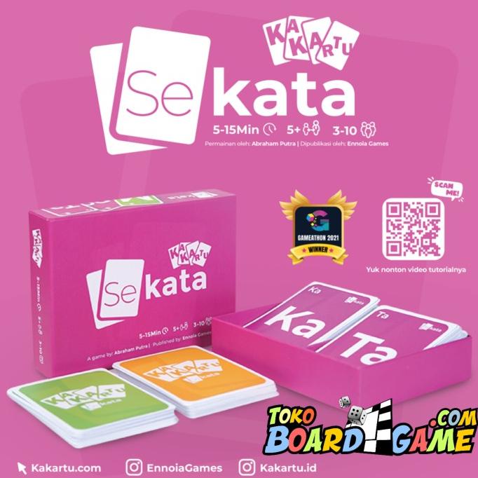 Kakartu Sekata Card Game - Permainan Kartu ( Original )