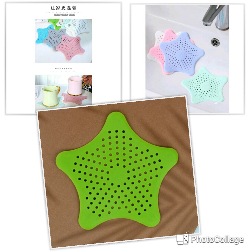 Saringan Wastafel Westafel Washtafel Stainless Plastik Silikon Penutup Lubang Kamar Mandi Water Tank