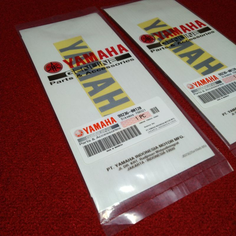 STIKER COVER SHOK SET F1ZR ORI YGP FIZR FIZ F1Z R VEGA STRIPING KUPINGAN SHOCK KUPING SPAKBOR FORK