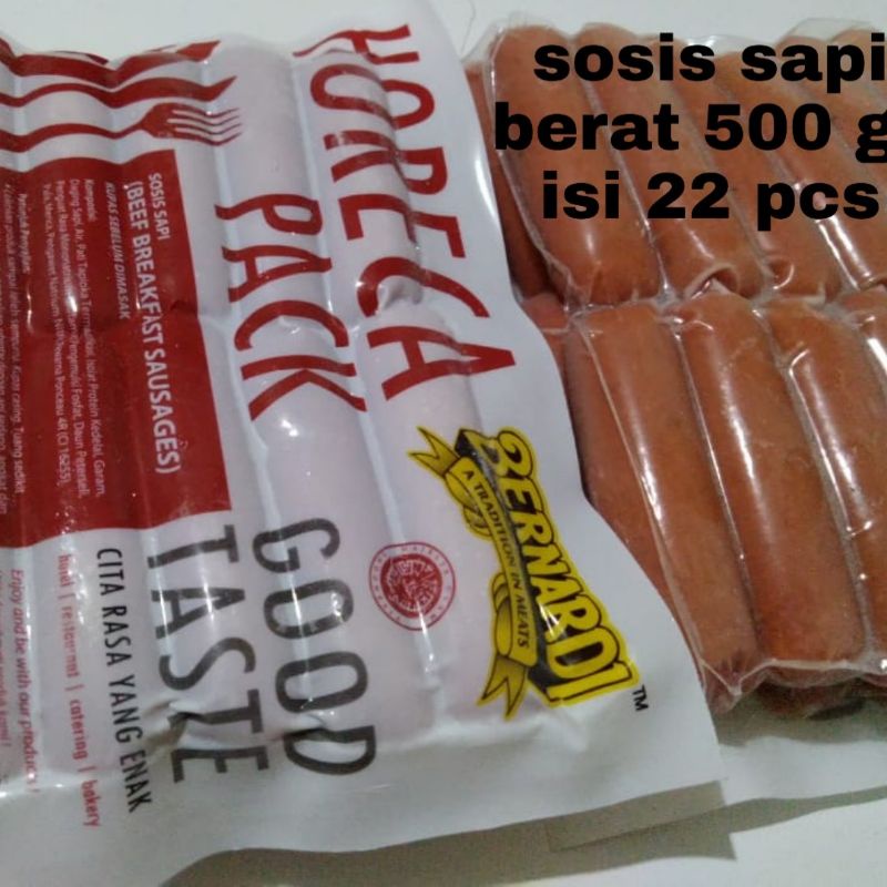 sosis sapi breakfast cocktail