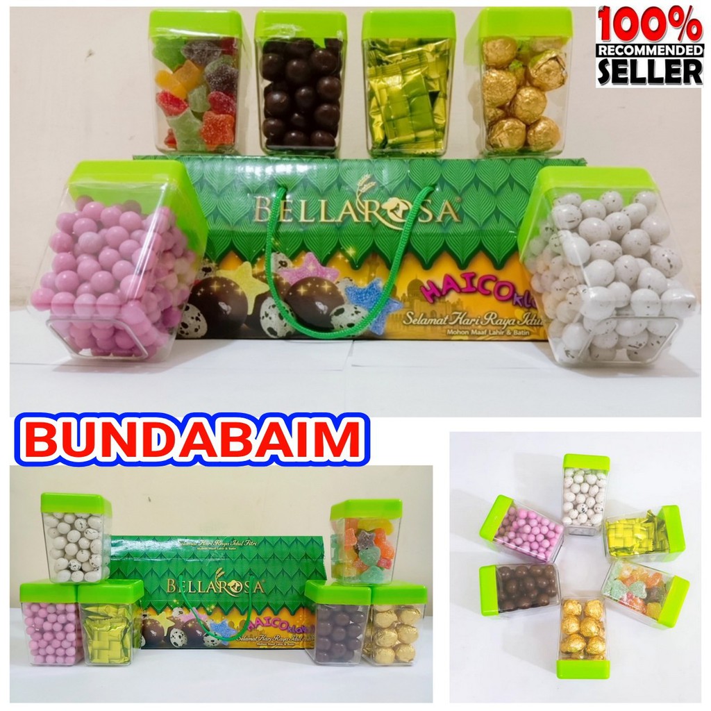 

BELLAROSA KUE PAKET HAICOKLAT HAY01 / PAKET KUE KERING PARCEL LEBARAN