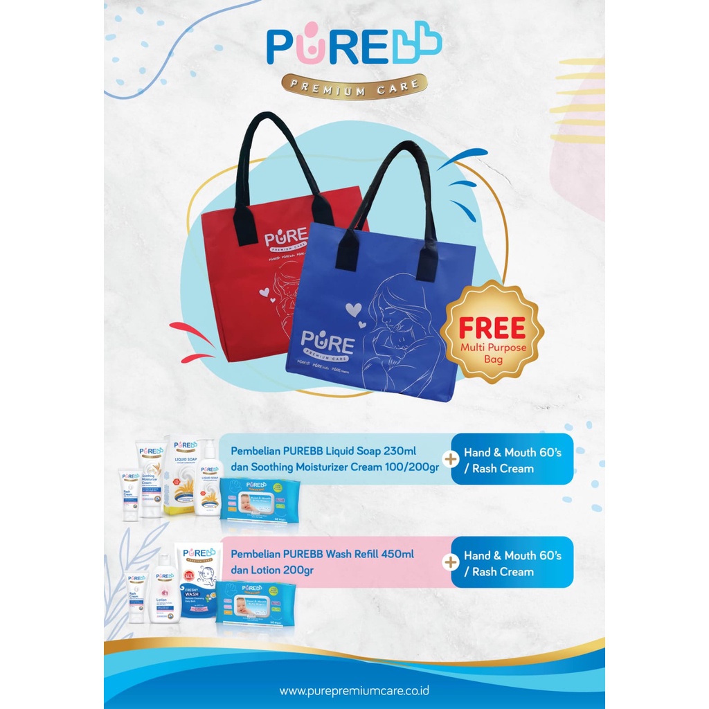 Pure bb Free Multi Purpose Bag Paket Bundling