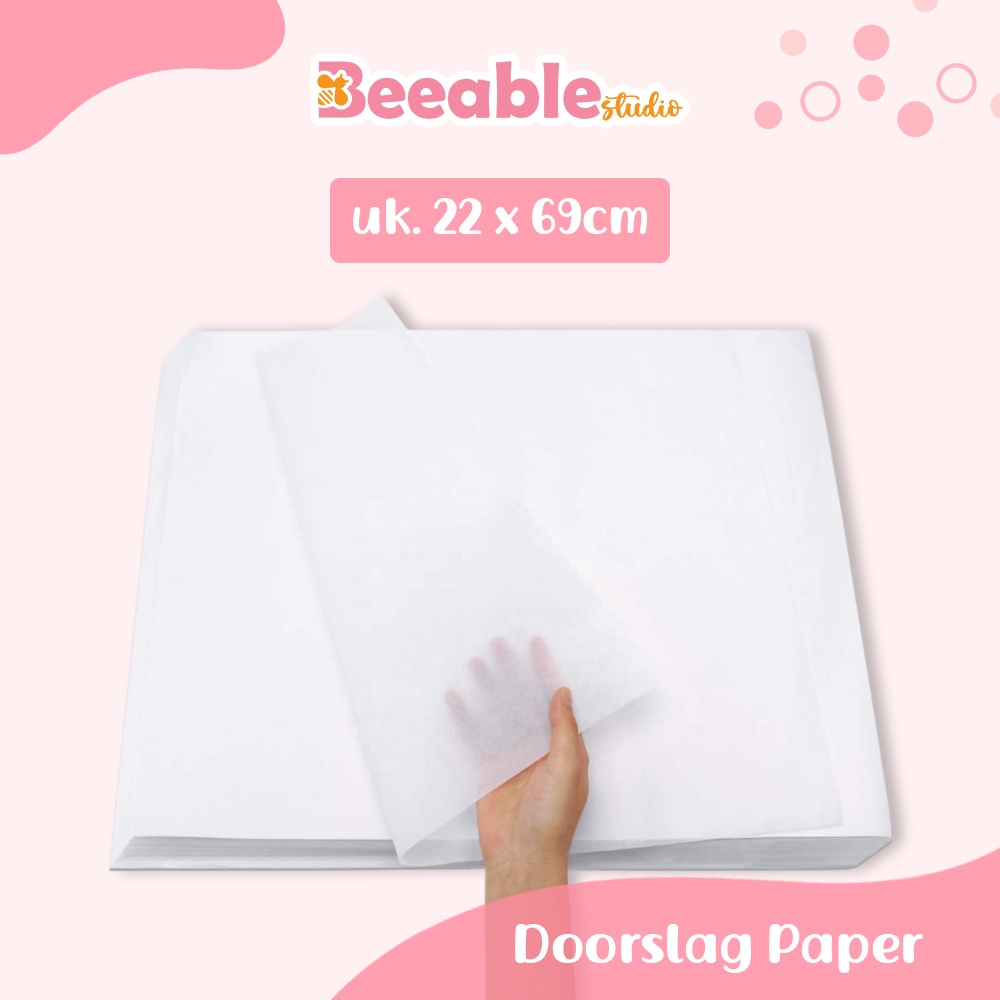 

[22x69cm] Paper Wrap / Kertas Doorslag Duslak Tissu Packaging Kertas Pembungkus Sepatu Hampers Gift Box