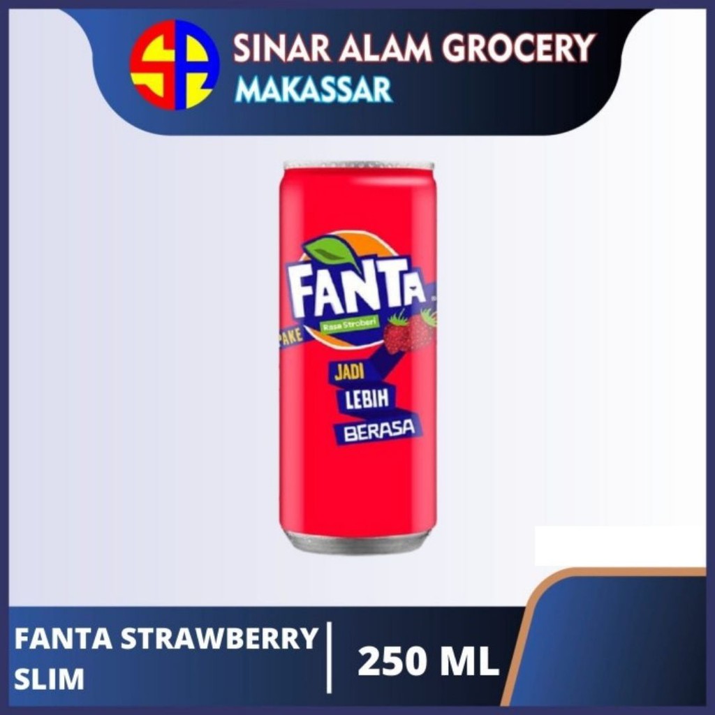 

FANTA STRAWBERRY SLIM 250ML