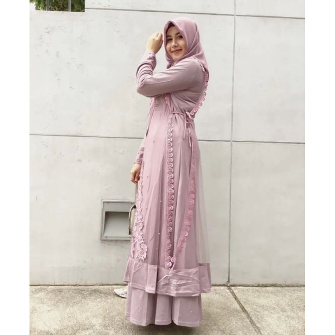 Gamis Mandalika  Aurellya Original Butik