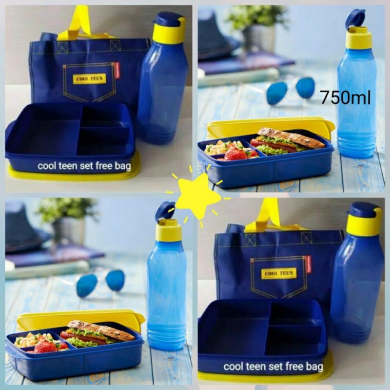 Cool Teen Lunch Set Free Bag