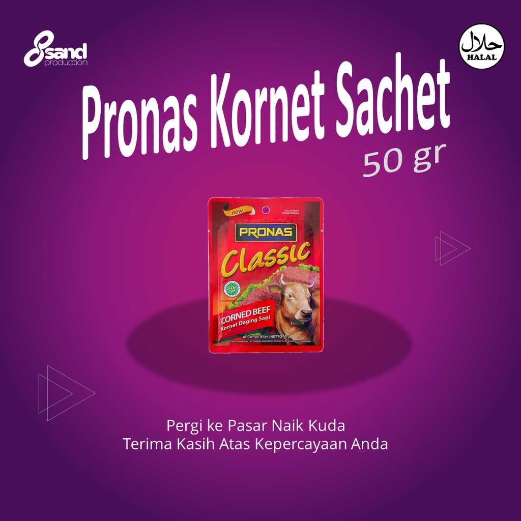 

Pronas Corned Beef Sachet 50 gr
