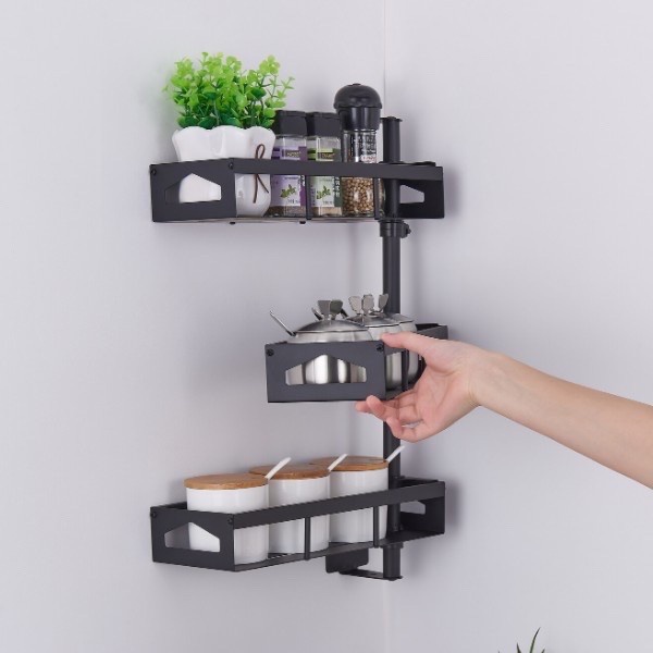 Rak Dapur - Rak Penyimpanan Bumbu Dapur Gantung Multifungsi