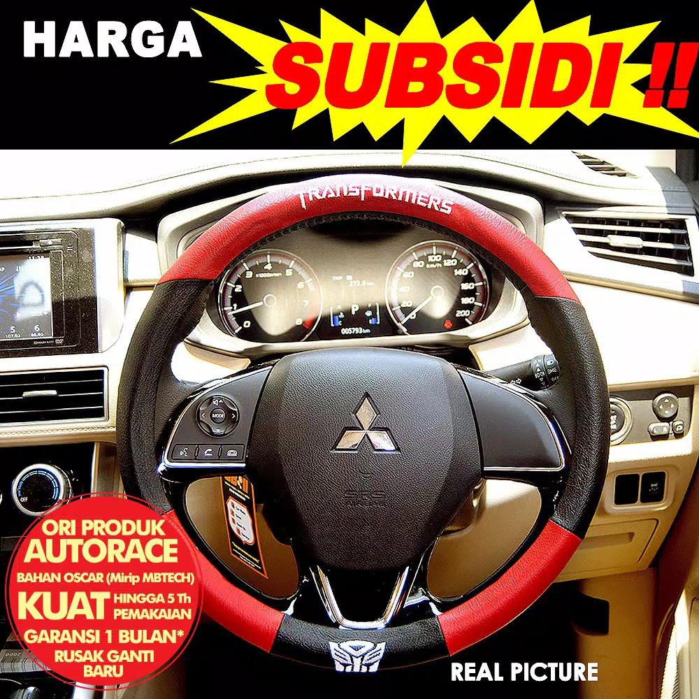 Cover Stir Mobil Transformer / Sarung Stir Transformer Avanza, Agya, Brio, Calya, Sigra UNIVERSAL