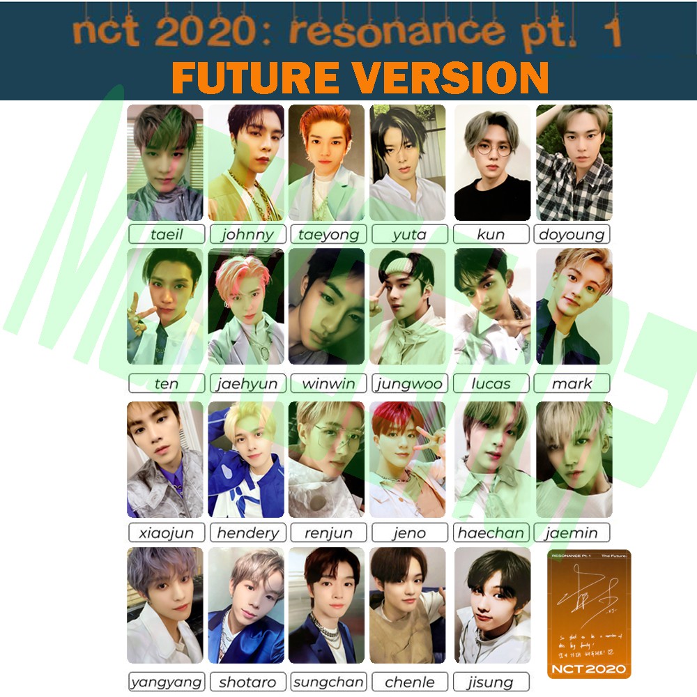 NCT Resonance 2020 Photocard Kpop