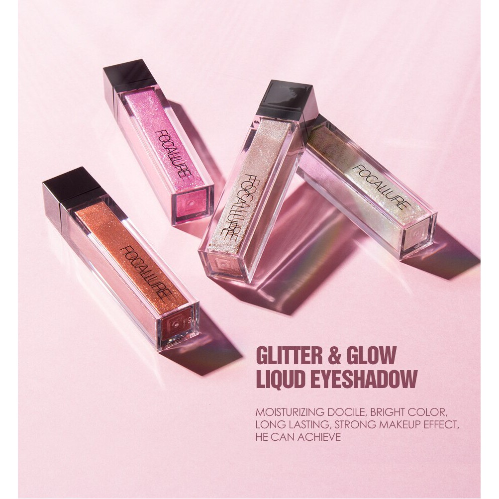 Focallure Glitter And Glow Liquid Eyeshadow Cair Focallure Glitter