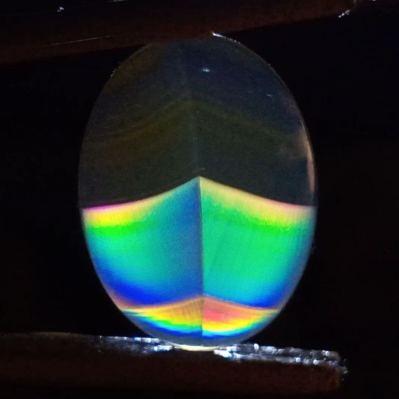 Iris Agate HQ - Batu Junjung Derajat Pelangi