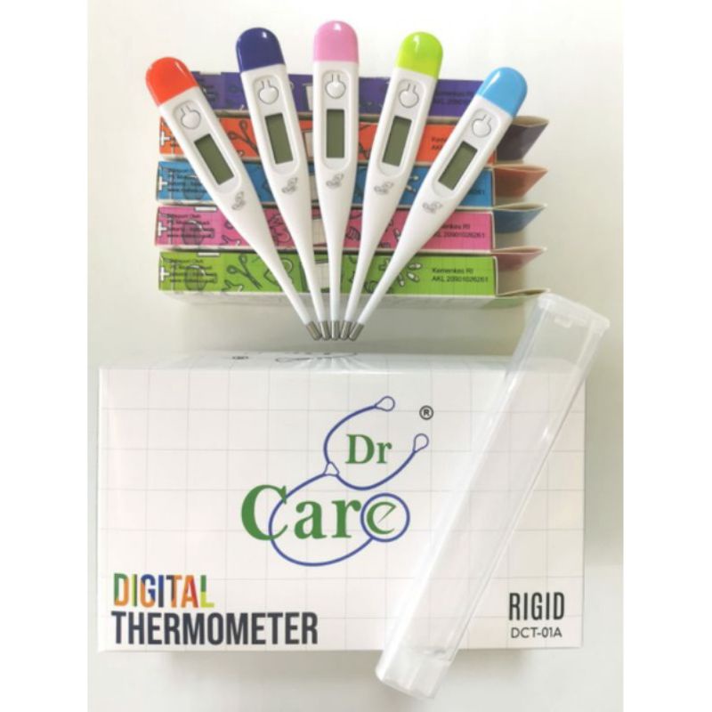 Thermometer Digital Dr Care Ujung Kaku DCT 01 A